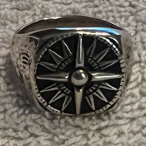 James Avery Compass Ring size 13